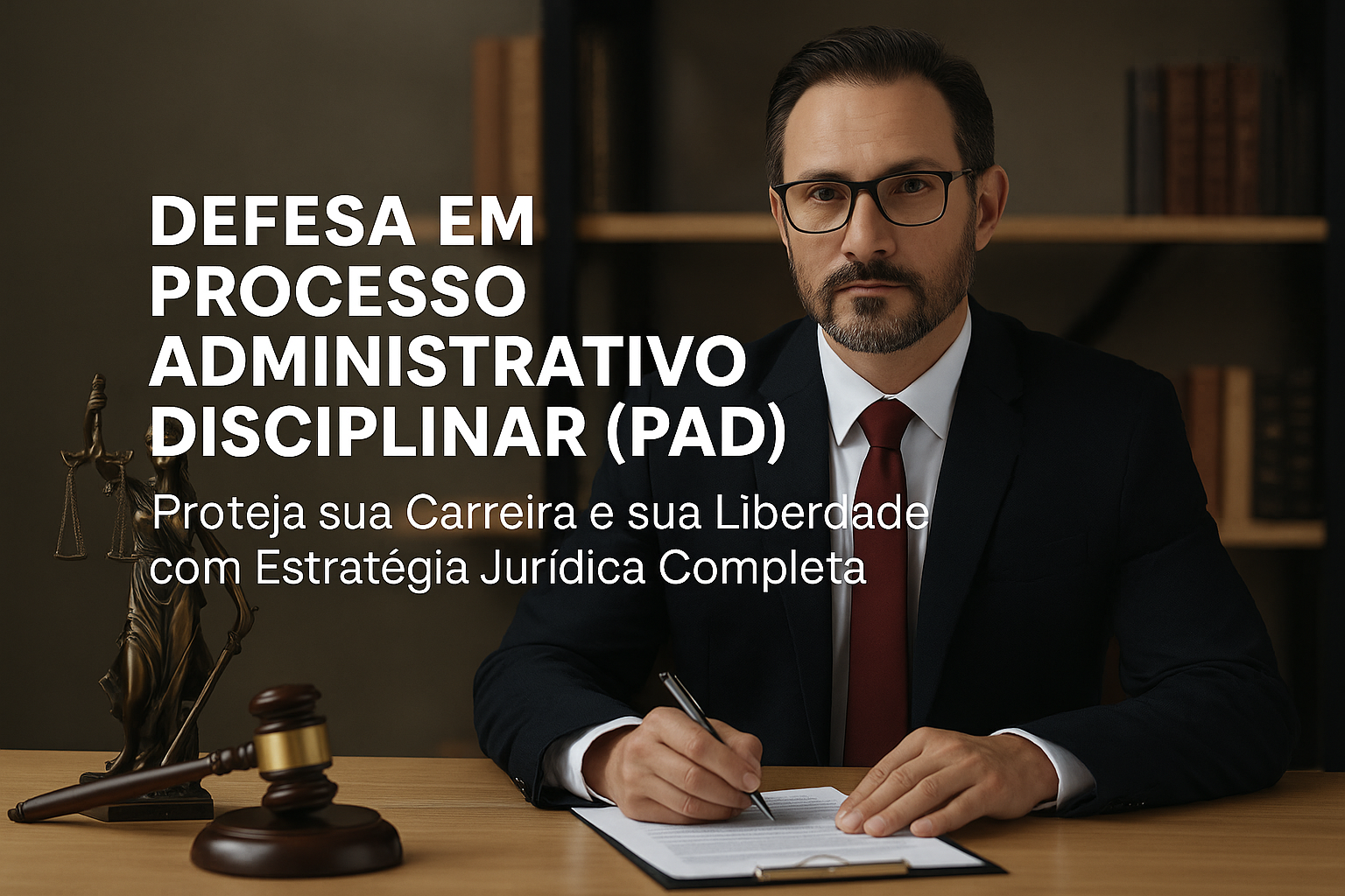 DEFESA PAD: Proteja sua Carreira e sua Liberdade com Estratégia Jurídica Completa
