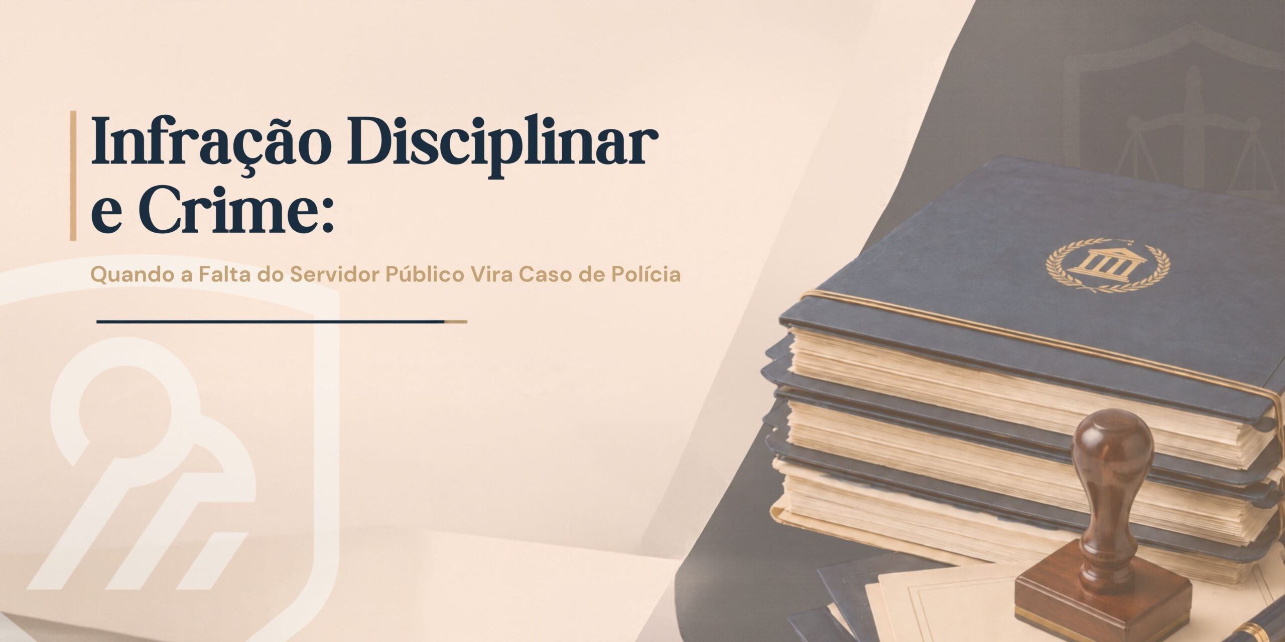 infração disciplinar e crime do servidor público