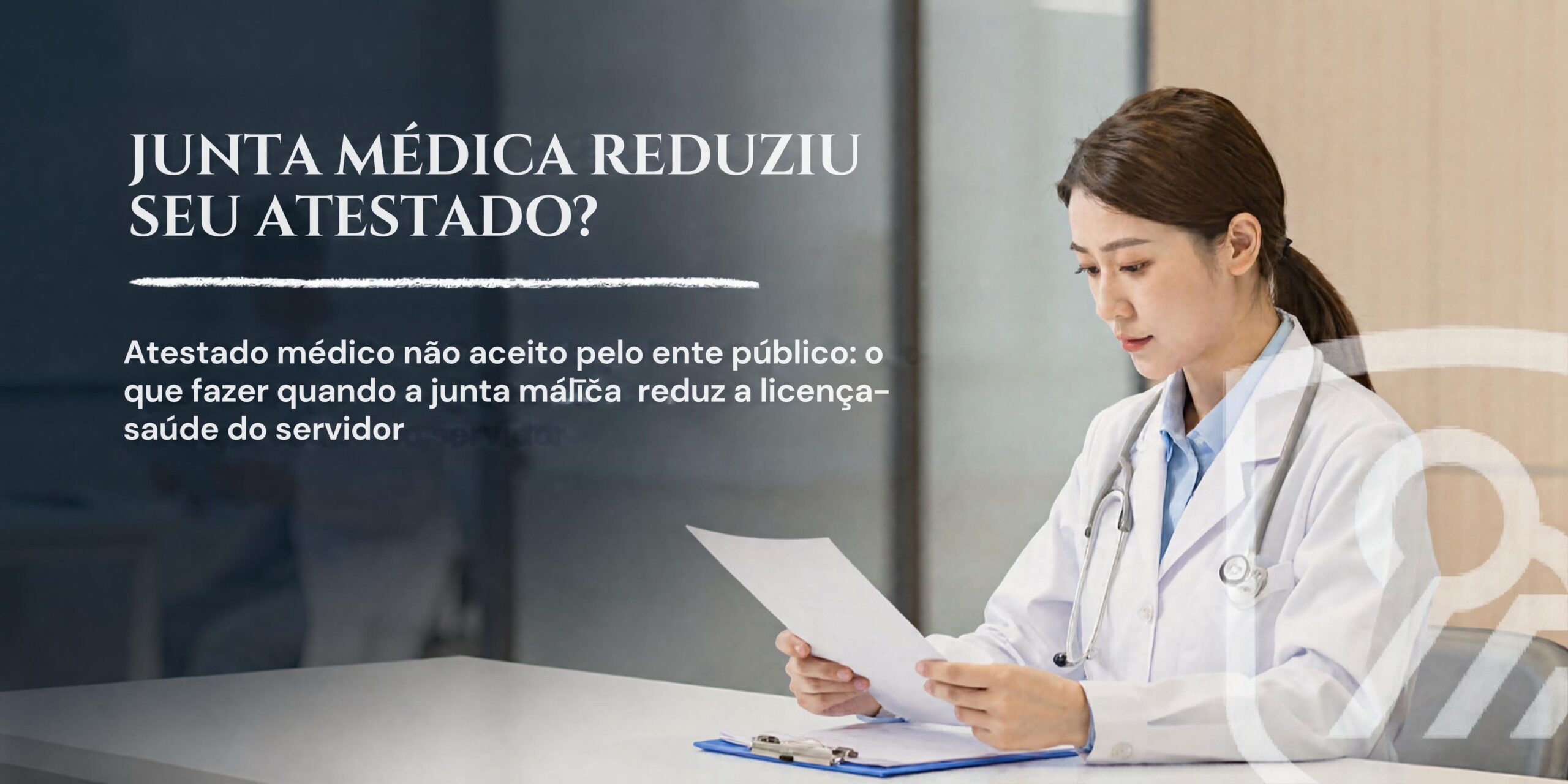 atestado médico não aceito pelo ente público